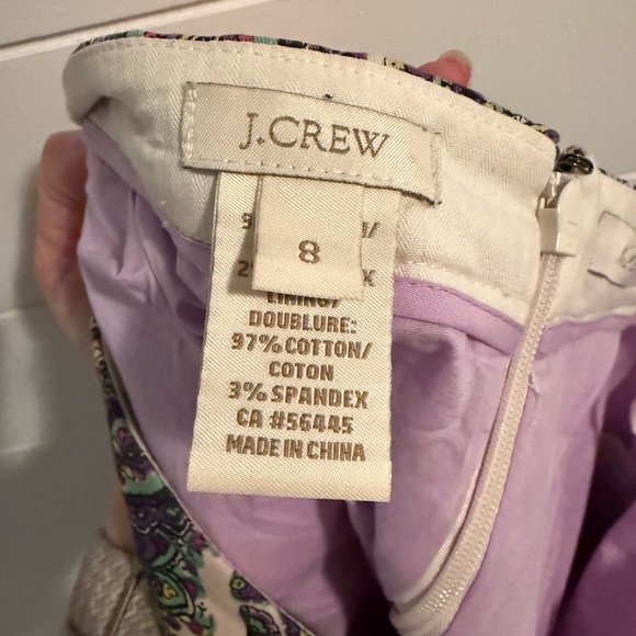 Jcrew No2 Pencil Skirt Size 8 - Picture 3 of 4